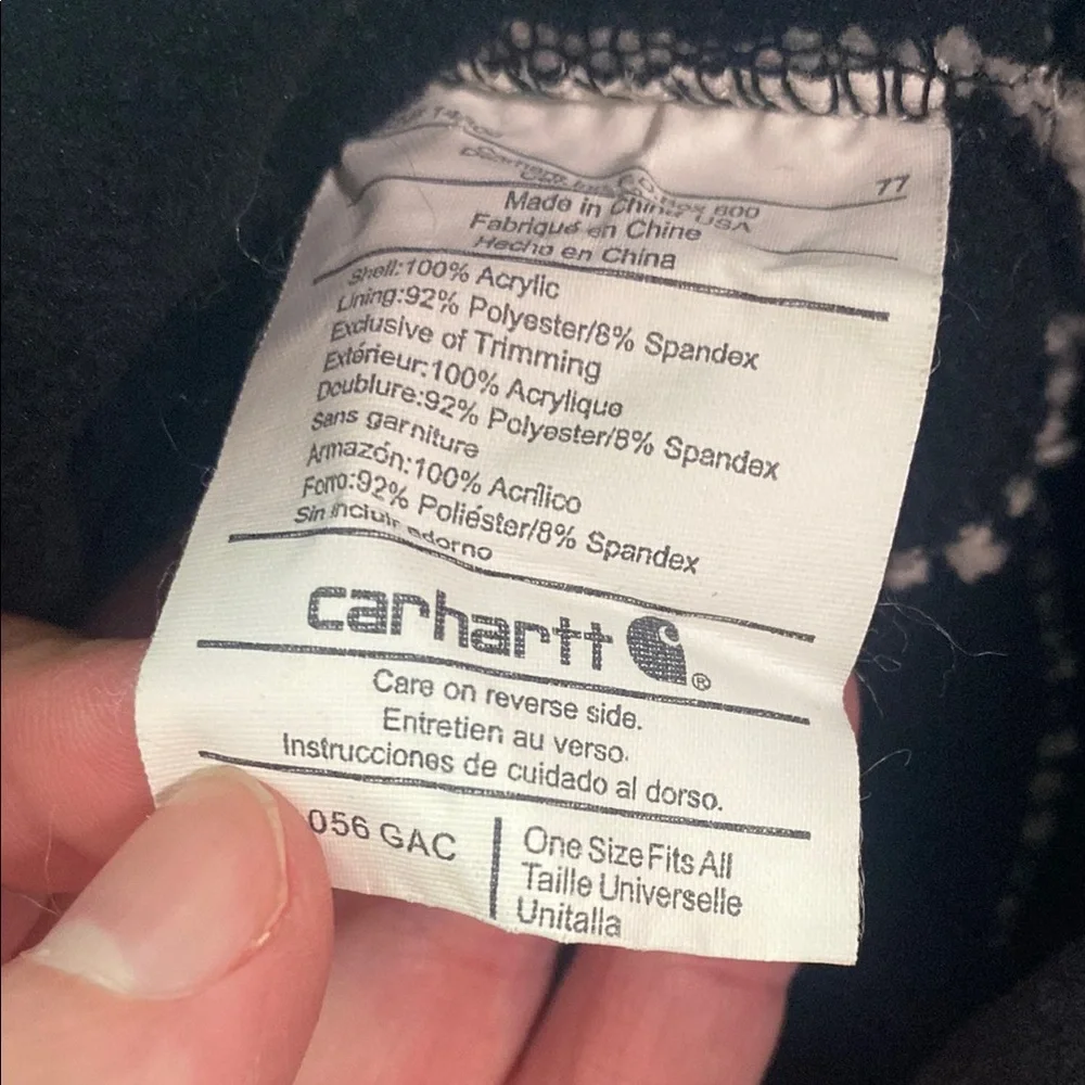 Floral Knit Carhartt Beanie